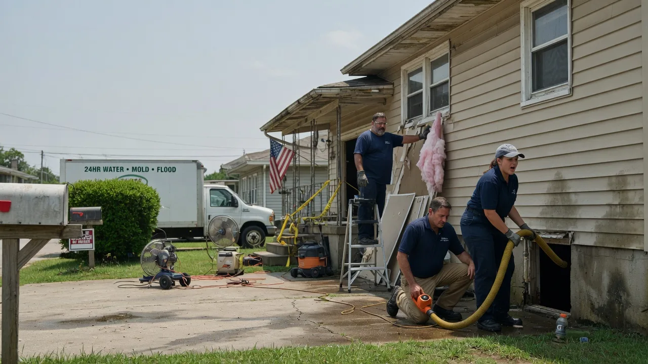 Water Damage Repair in Glencoe, CA near me